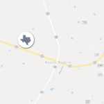 Mapped location of the Brazos Valley Station